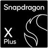 Qualcomm Snapdragon x Plus white logo