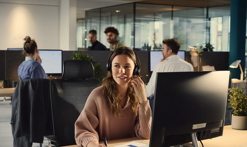 Mit den EPOS IMPACT-Headsets wird Sicherheit im täglichen Einsatz erlebbar. 