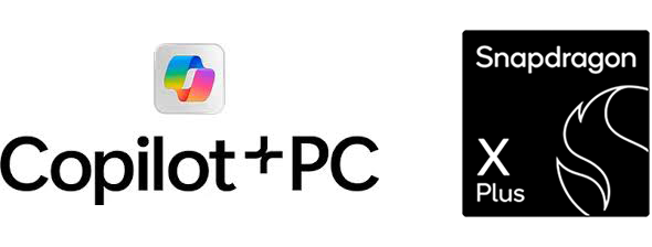 Copilot Surface Snapdragon X Plus Logo