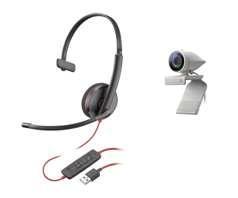 Poly Studio P5 mit Blackwire 3210 [USB-A]
