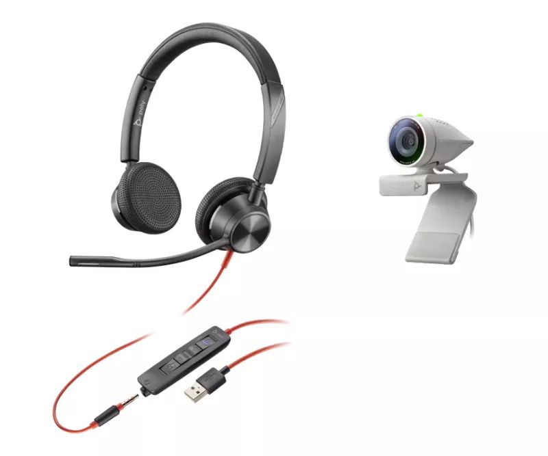 Poly Studio P5 mit Blackwire 3325 [USB-A]