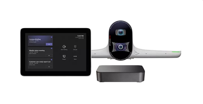 Poly Kit für große Räume + Poly Raum-PC für Microsoft Teams Räume (Dell/Lenovo)