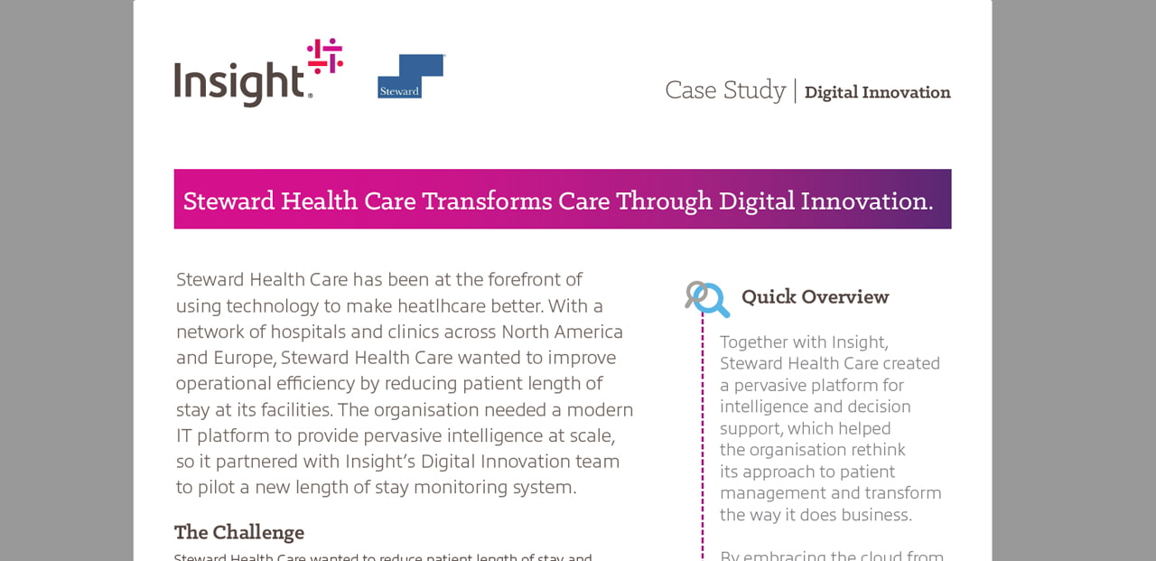 Steward Health Care Transforms Care Through Digital Innovation