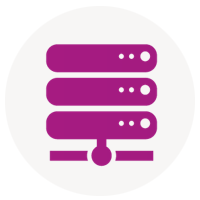 Illustration of data center