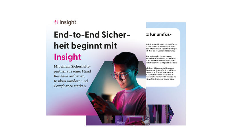 End-to-End-Sicherheit beginnt mit Insight