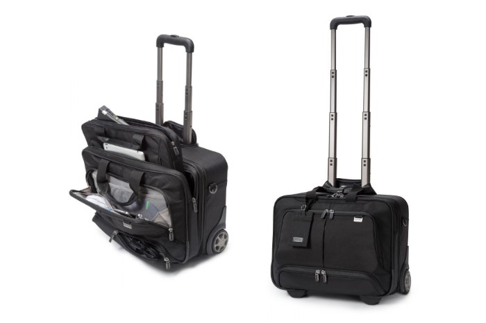 Professioneller Trolley mit raffinierter Funktionalität und viel Stauraum