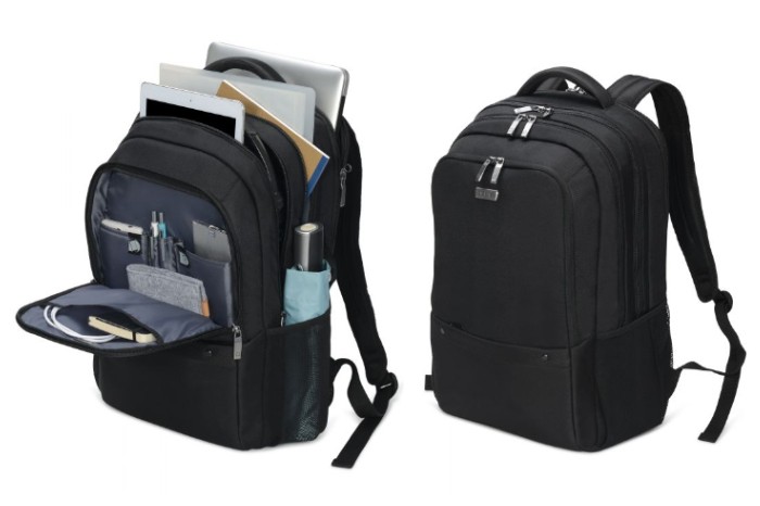 Dieser nachhaltige Rucksack bietet neben integriertem Regenüberzug viele Funktionen und viel Stauraum verteilt auf wenig Gewicht