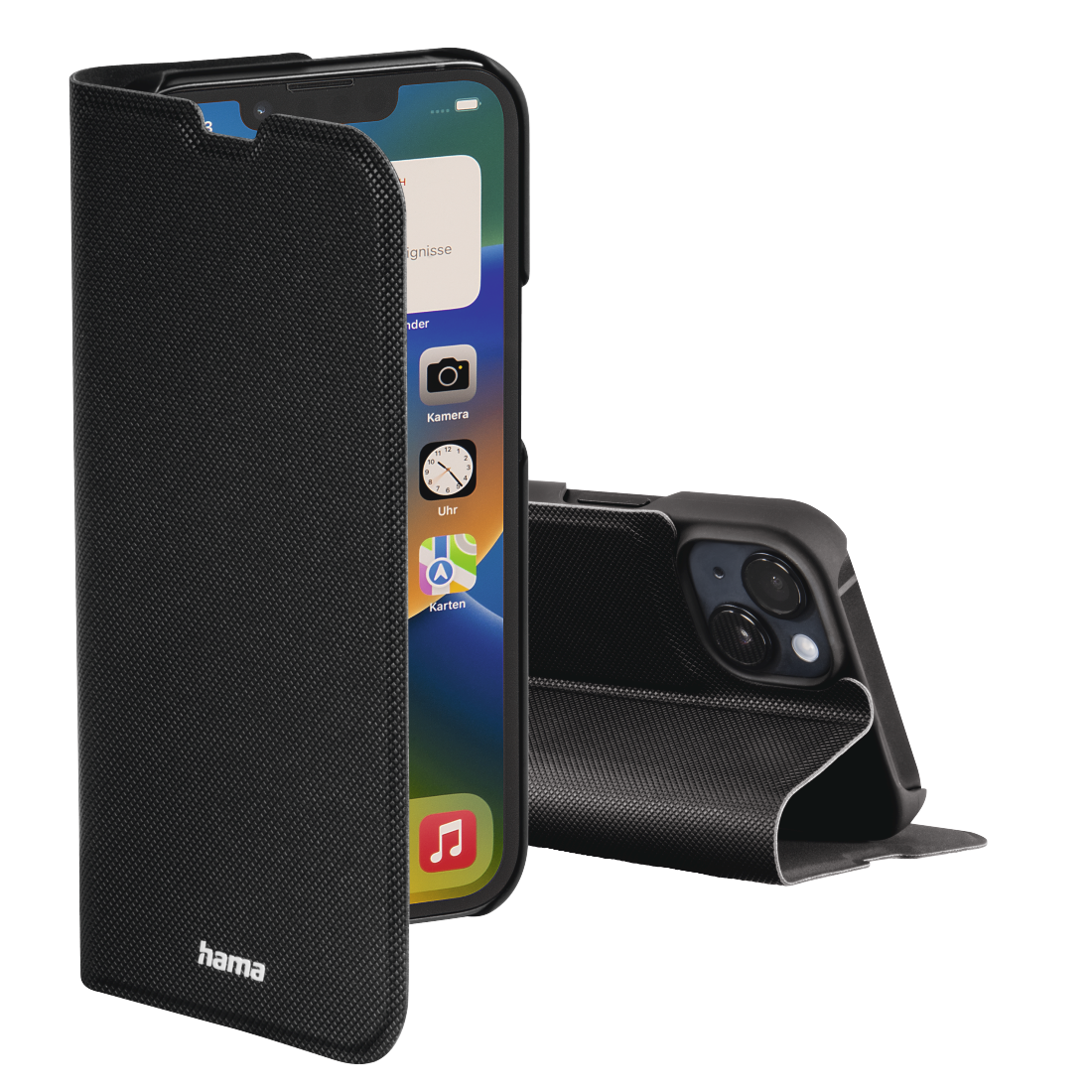 Hama Booklet "Slim Pro" für Apple iPhone 14, Schwarz
