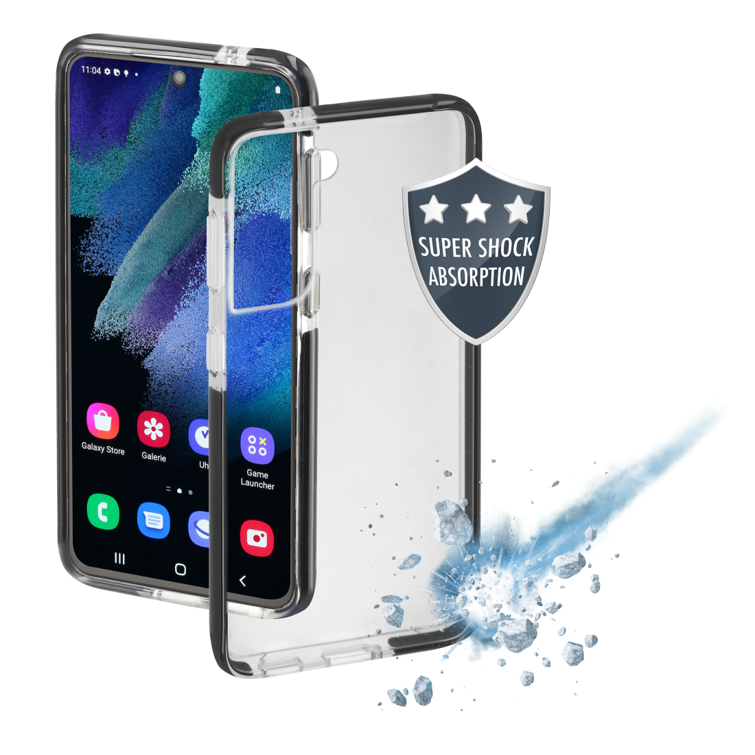 Hama Cover "Protector" für Samsung Galaxy S21 FE 5G, Schwarz 