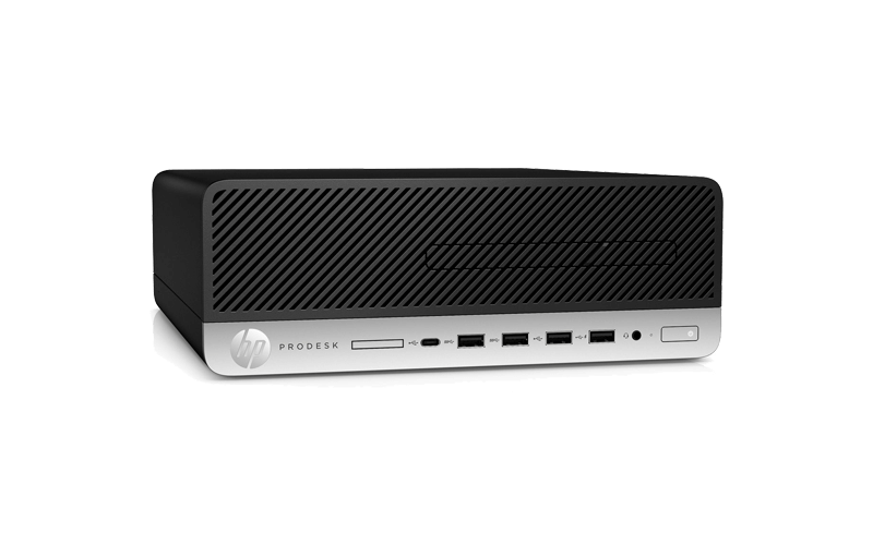 HP ProDesk 600 G4 Small Form Factor Close of the HP ProDesk 600 G4 Small Form Factor