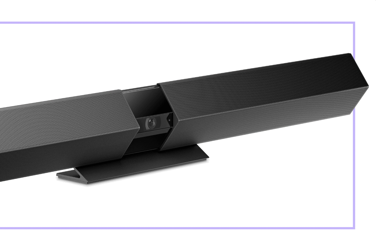 Abbildung: HP Presence Audio-Video-Leiste