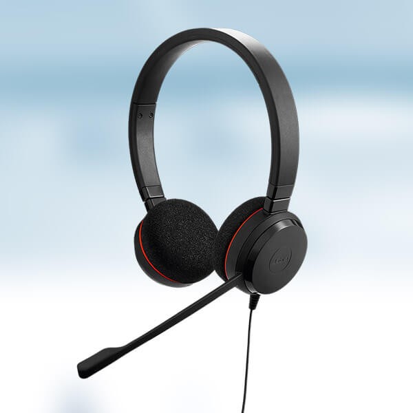 Professionelles Headset mit einfachem Anrufmanagement und tollem Sound für Anrufe und Musik