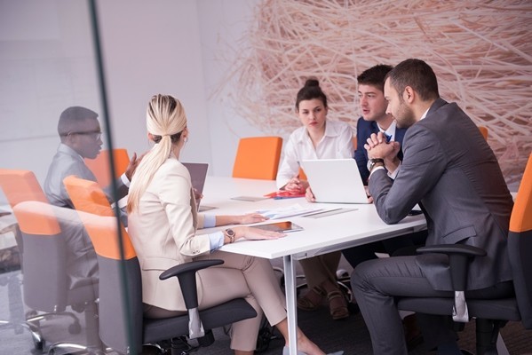 Teambesprechung - Besprechung der Microsoft Azure-Cloud