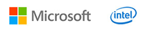 Microsoft Intel Logo